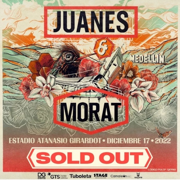 JUANES Y MORAT Anuncian SOLD OUT En Menos De 24 Horas Con 40 000