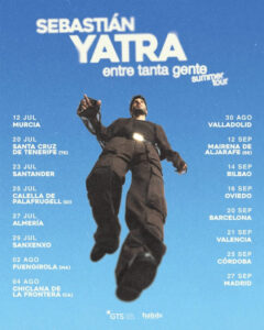 SEBASTIÁN YATRA DA COMIENZO A UN VIAJE EMOCIONAL POR ESPAÑA CON “ENTRE TANTA GENTE SUMMER TOUR” 3