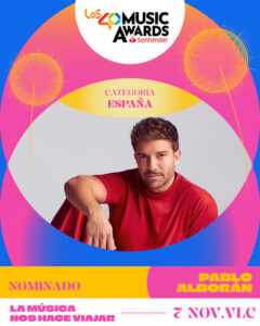 GTS FELICITA A SUS ARTISTAS NOMINADOS A LOS40 MUSIC AWARDS SANTANDER 2025 4