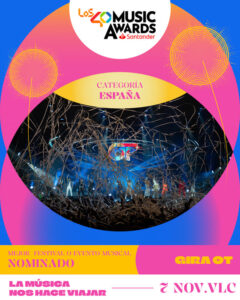 GTS FELICITA A SUS ARTISTAS NOMINADOS A LOS40 MUSIC AWARDS SANTANDER 2025 6
