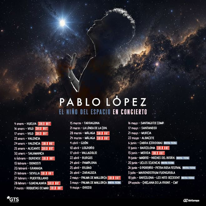 PABLO LÓPEZ DESLUMBRA EN UN EXCLUSIVO SECRET SHOW EN TENERIFE